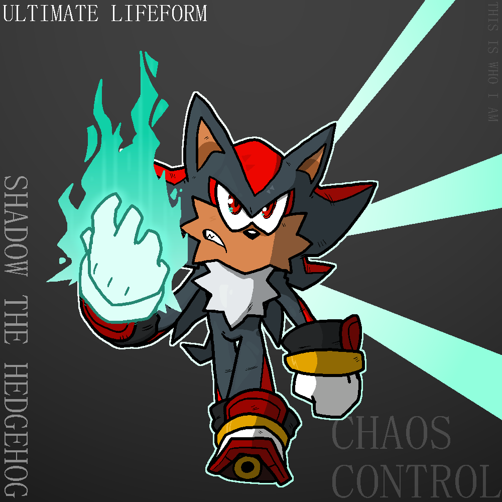 Shadow the hedgehog fanart by UndeadX -- Fur Affinity [dot] net