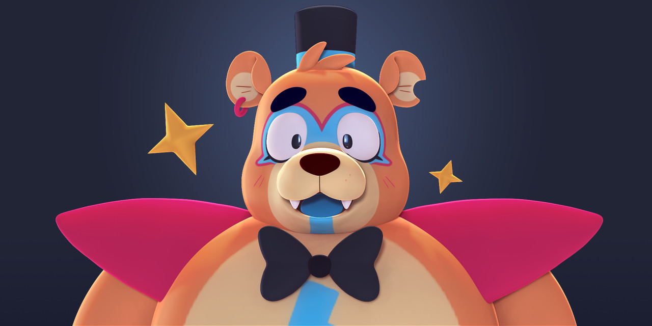 fnaf toy freddy fan art