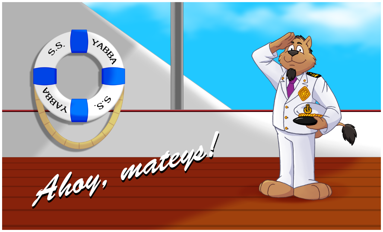 Captain of the S.S. Yabba by GEPredators -- Fur Affinity [dot] net