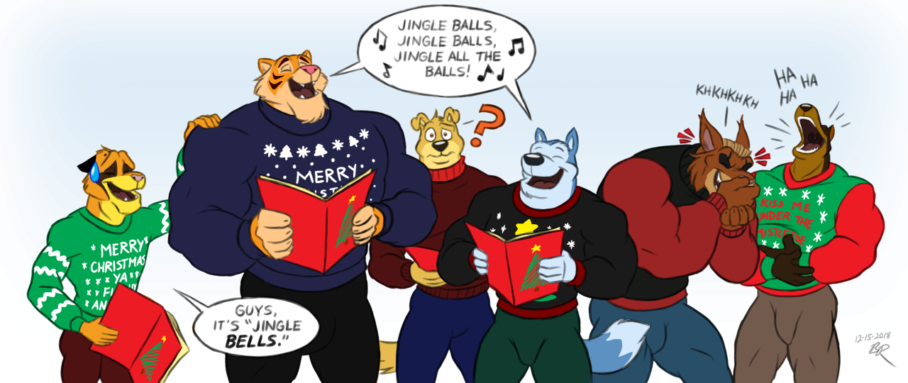 Jingle Balls by GEPredators -- Fur Affinity [dot] net