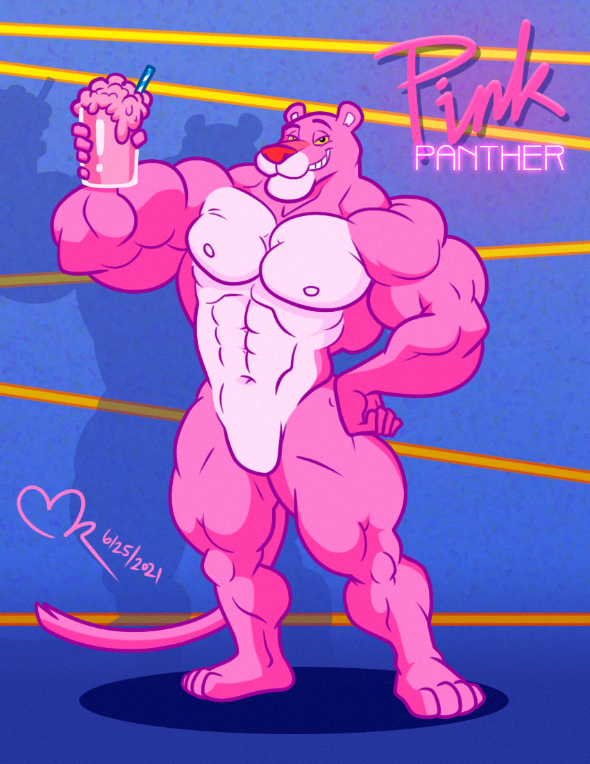Pink - The Pink Panther by mikusz3 -- Fur Affinity [dot] net