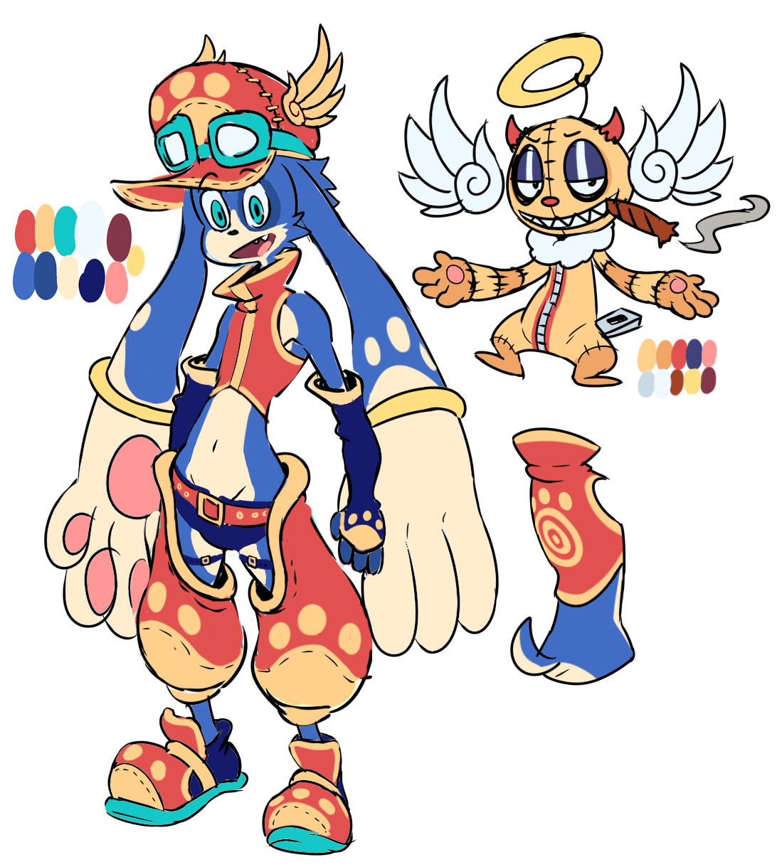 Kid Hansel & Lucci by gerkk -- Fur Affinity [dot] net