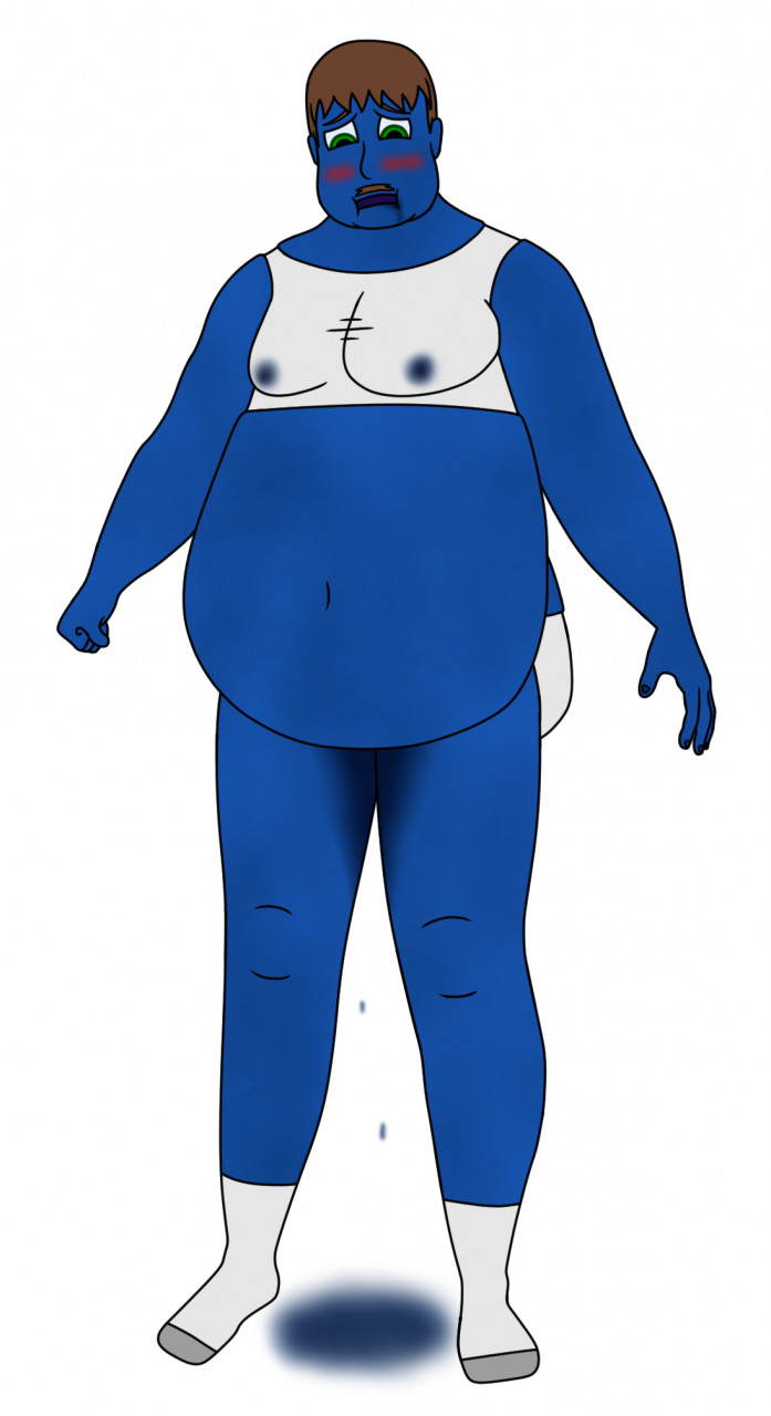 Male blueberry - Male blueberry inflation drawings
