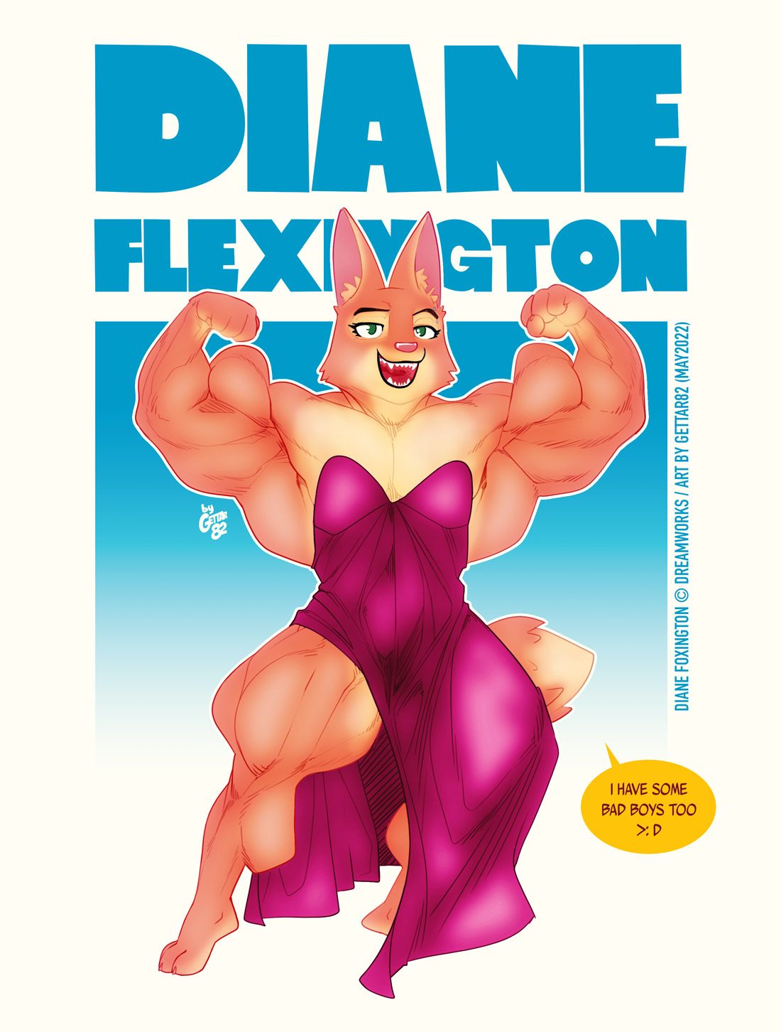 Diane foxington by Gettar82 -- Fur Affinity [dot] net