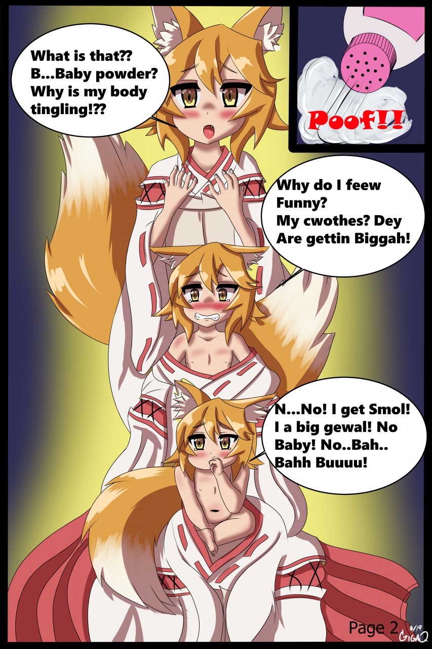 The Age Regression of Senko Chan!! 2 by GigaQ -- Fur Affinity [dot