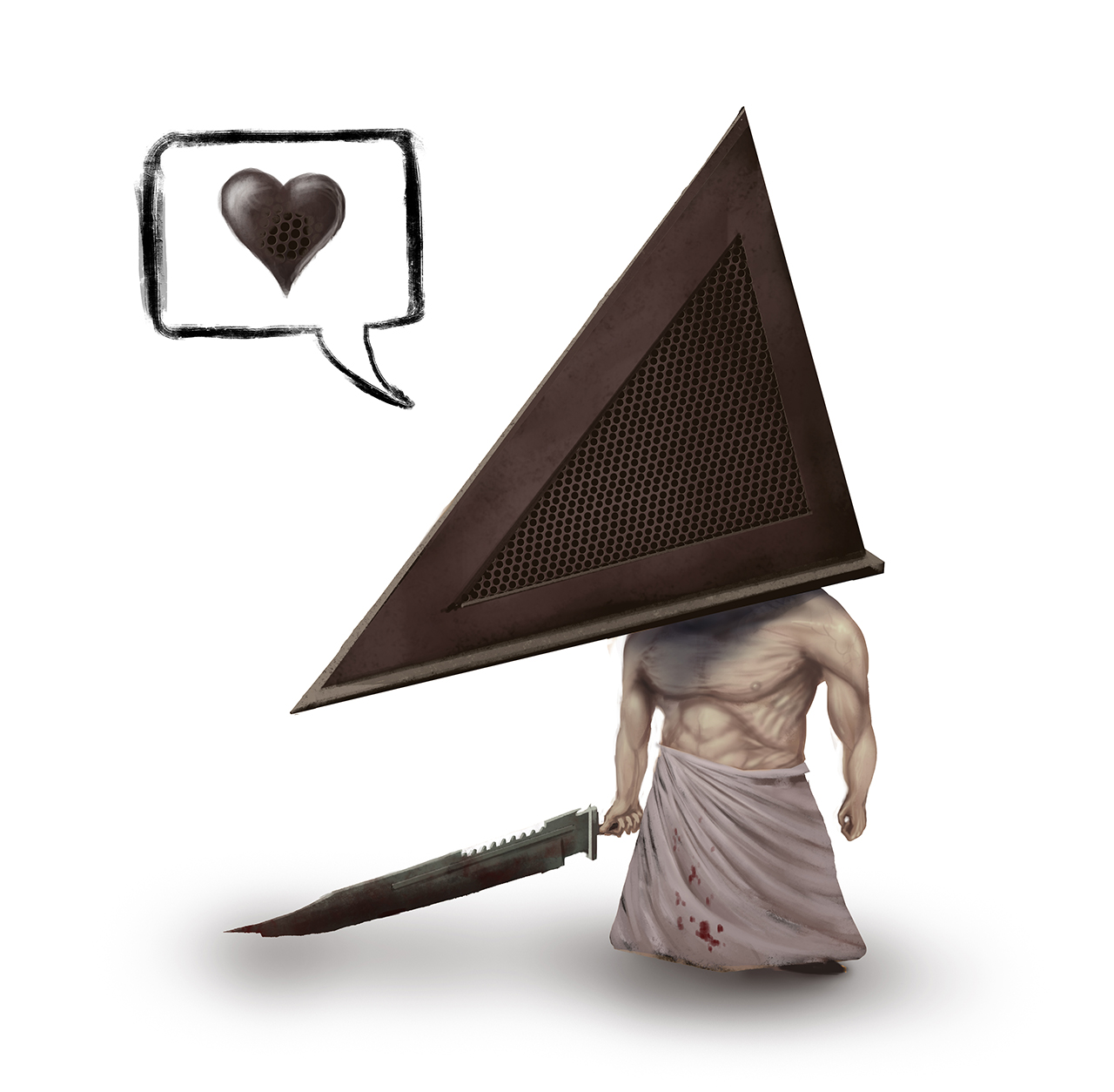 Chibi Pyramid Head - Inklings