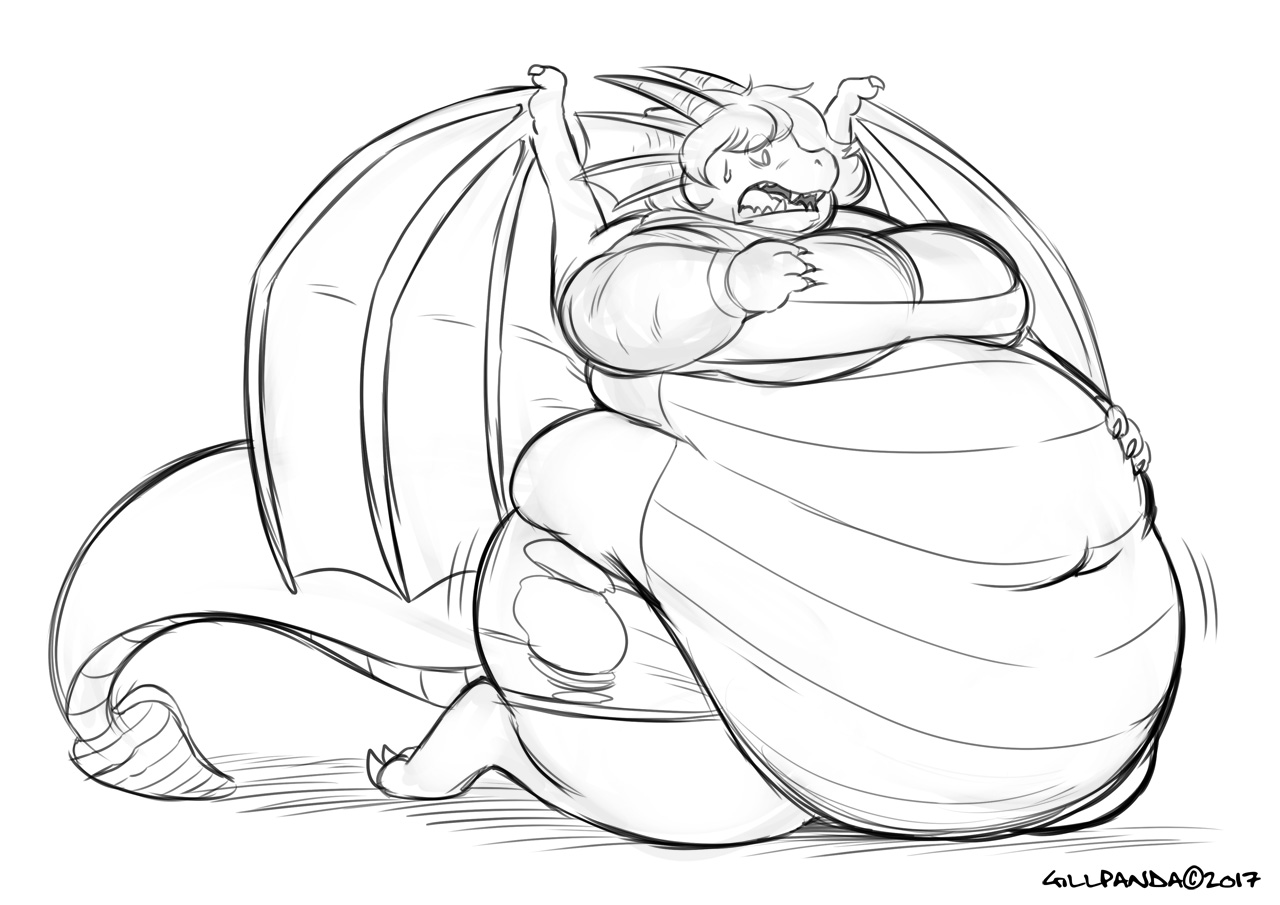 Dragon weight gain story
