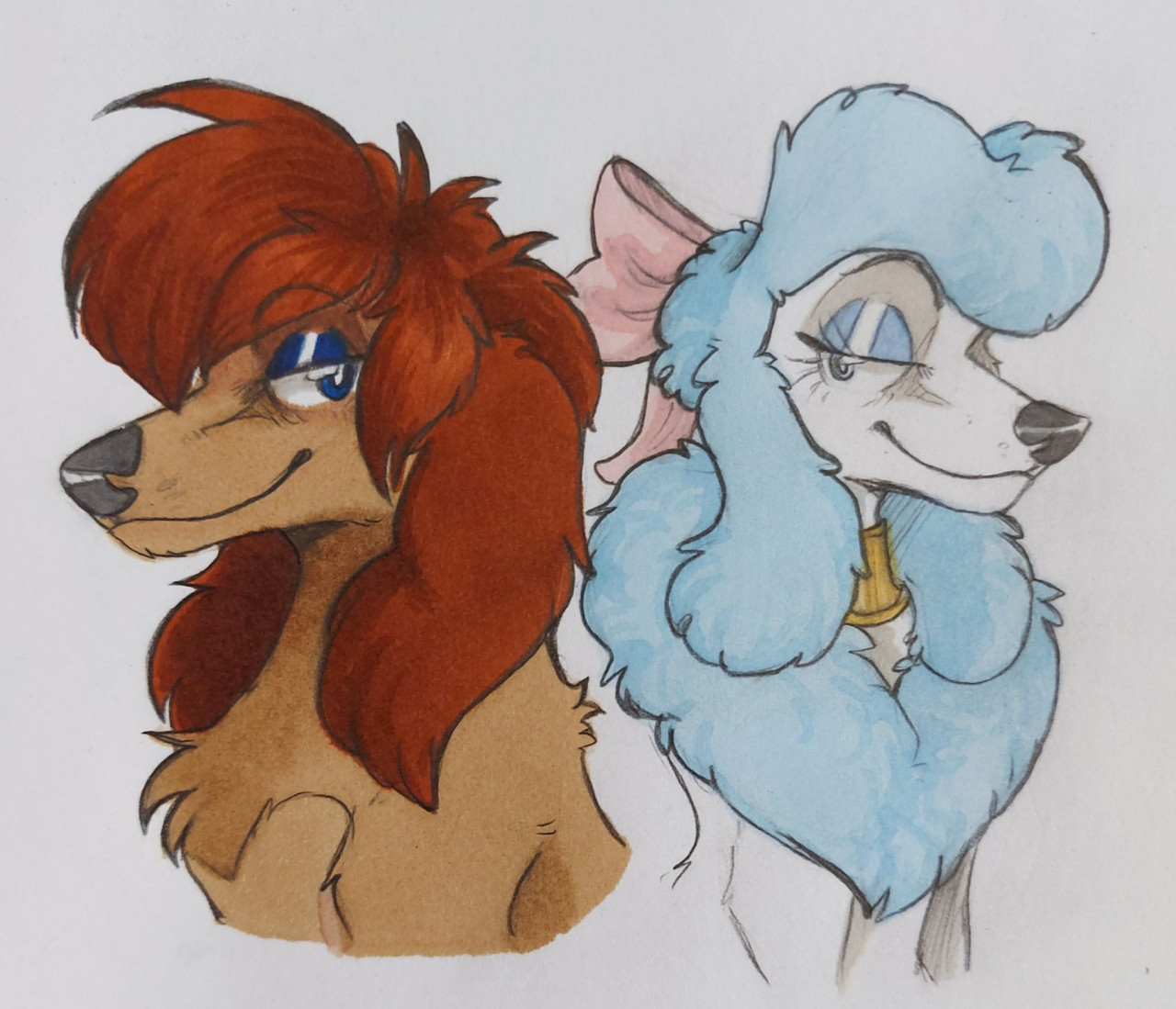 Oliver And Company Rita And Georgette