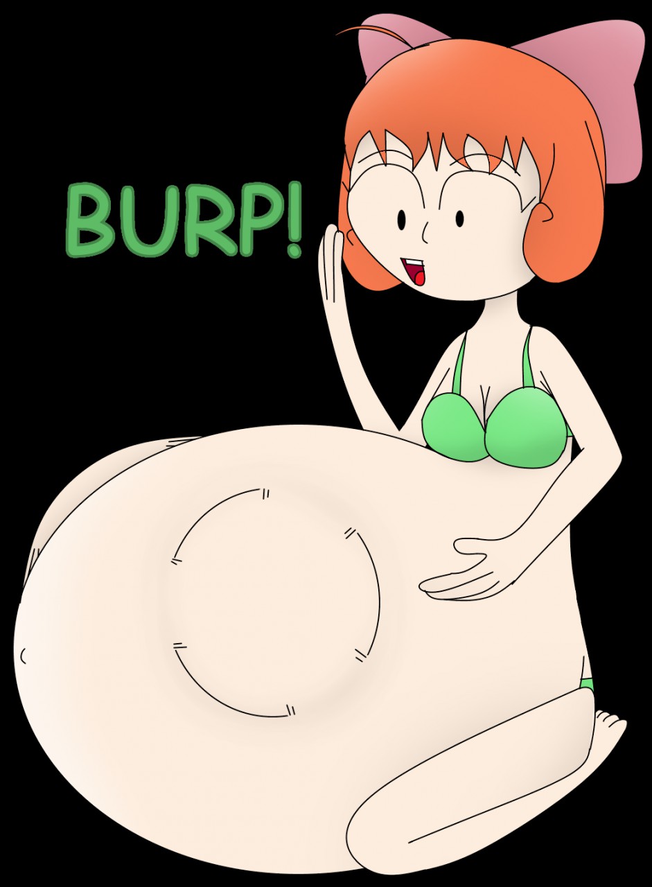 Girl Vore Burp