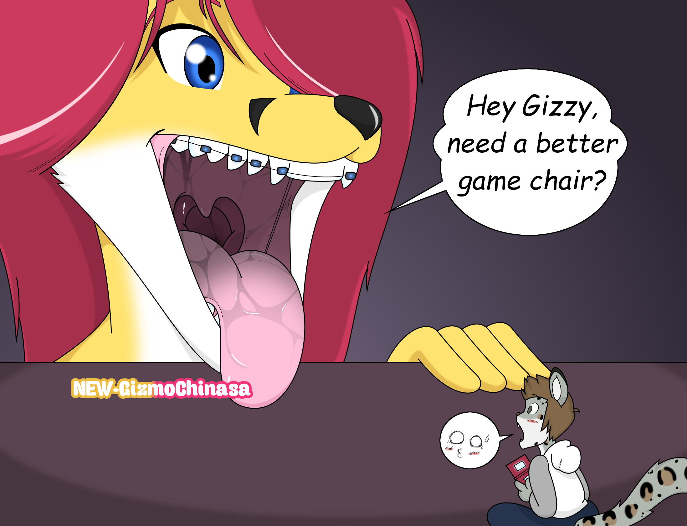 Red caught to you (vore) gametoons style by Mimmaxivore -- Fur Affinity  [dot] net