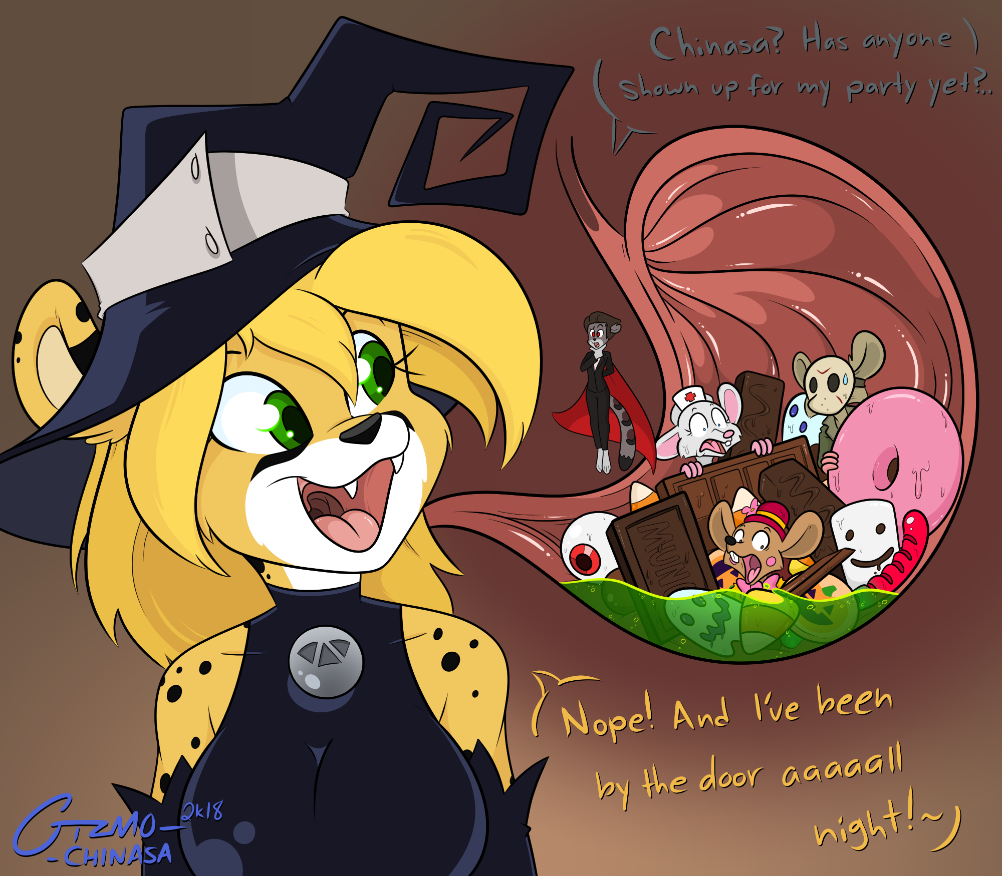 Tricked and Treated by GizmoChinasa -- Fur Affinity [dot] net