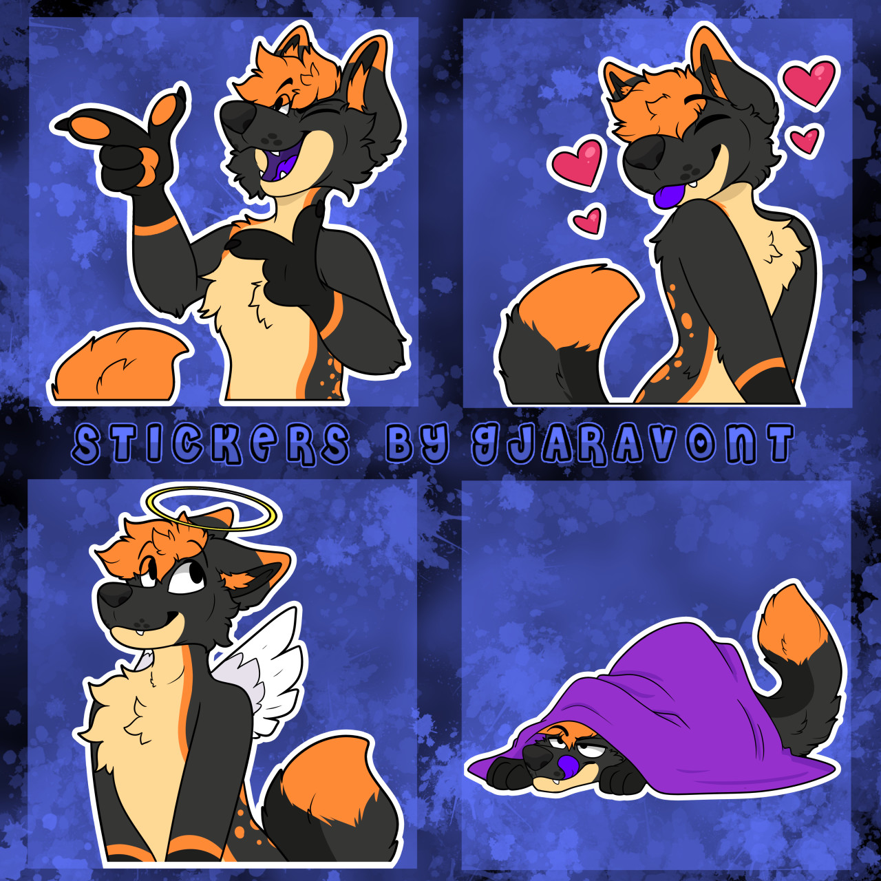 Coyote Stickers