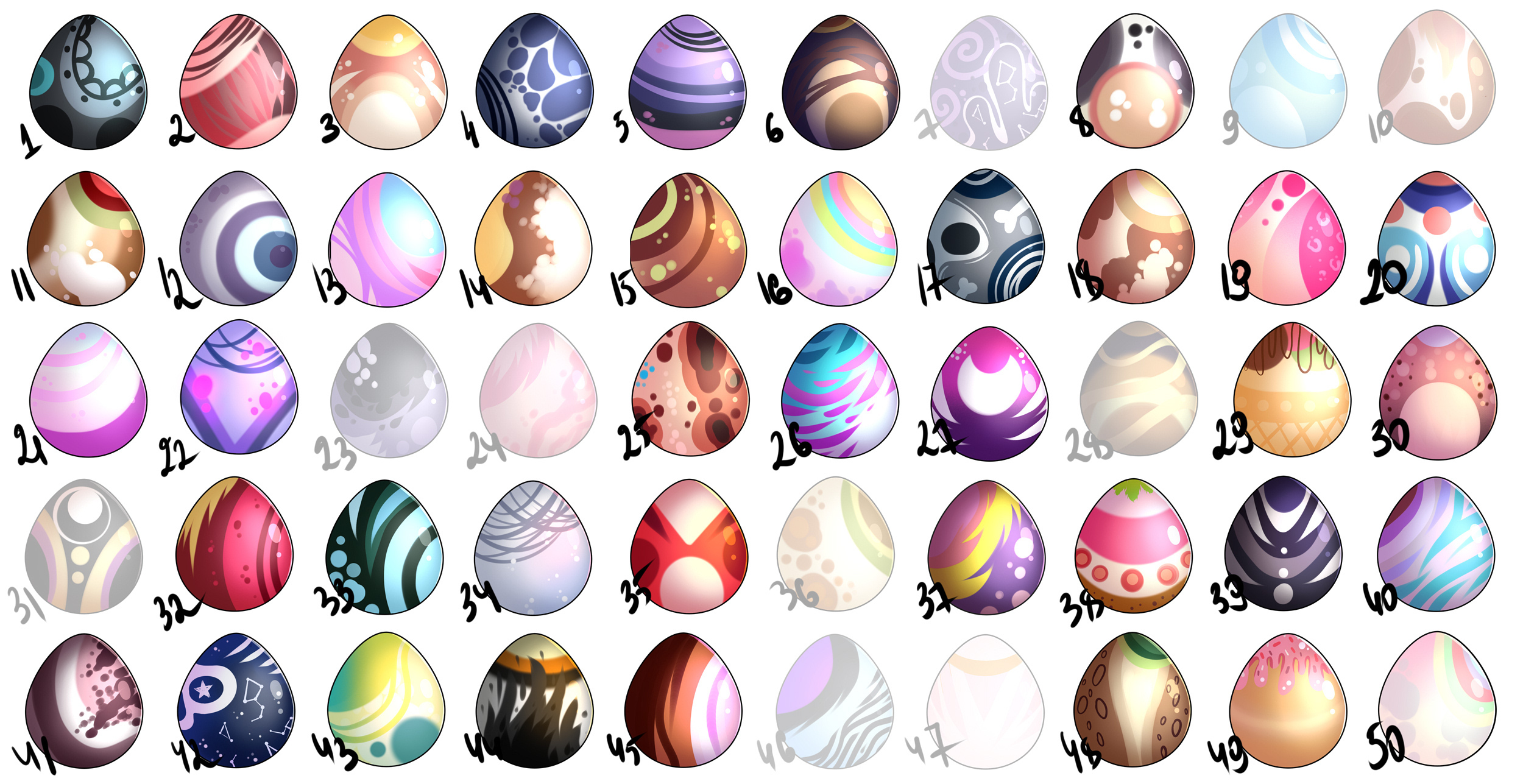 All eggs in sols rng