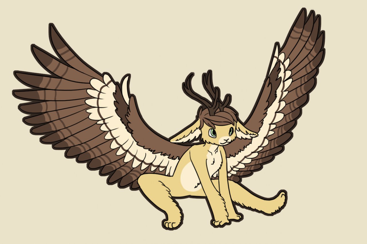 winged jackalope