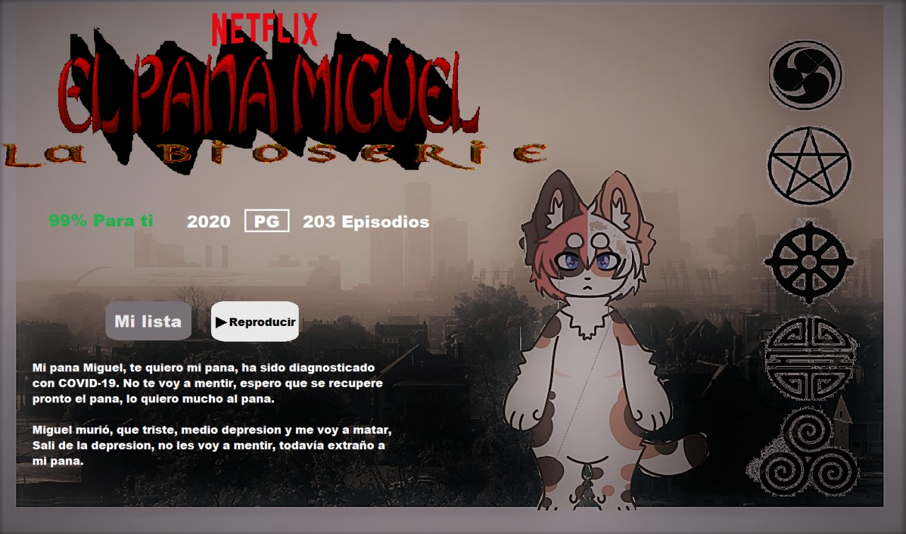 OFFICIAL) (Netflix) MI PANA MIGUEL by Glitchelsalsero -- Fur Affinity [dot]  net