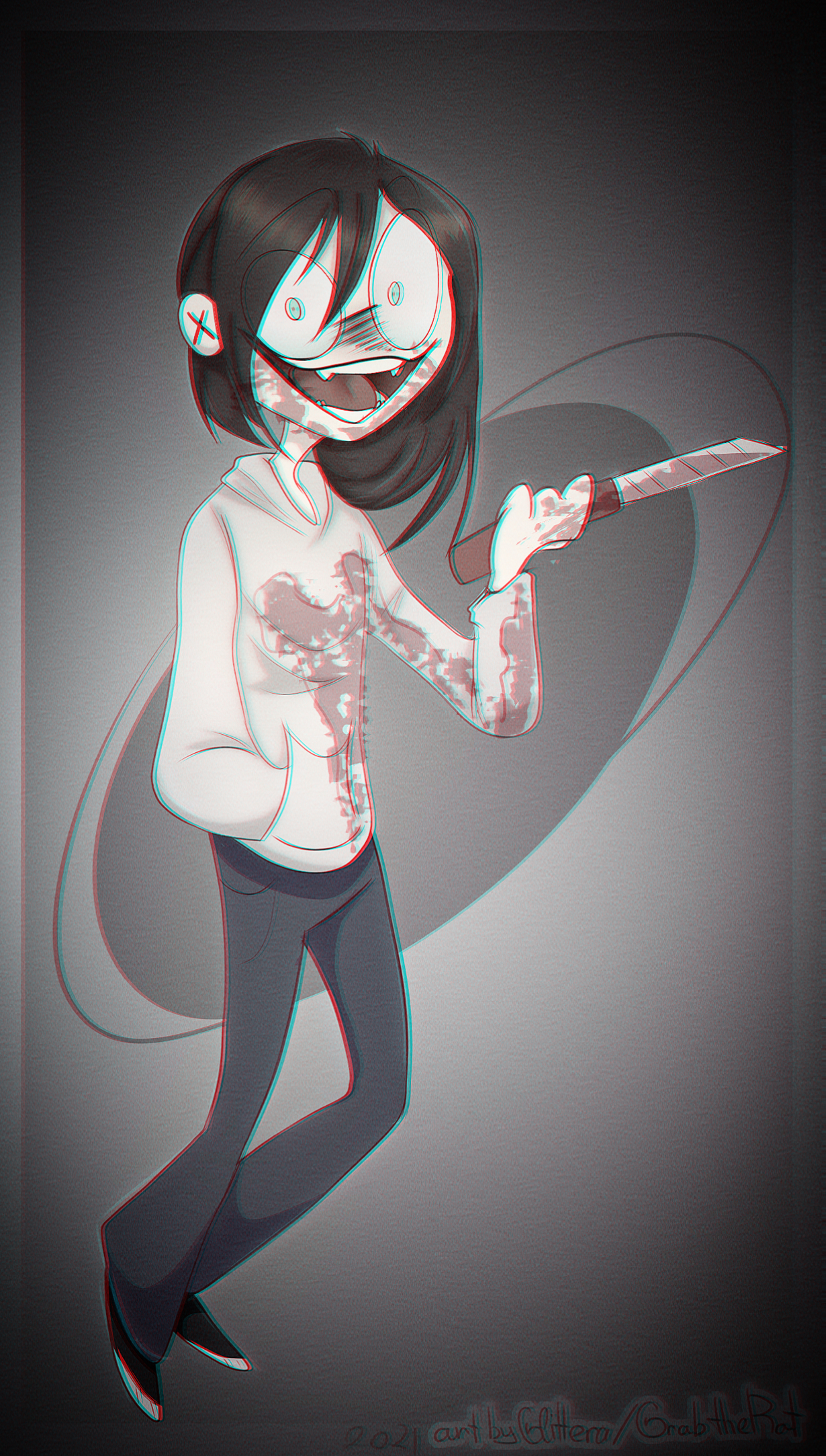 Jeff The Killer by lenskaya -- Fur Affinity [dot] net