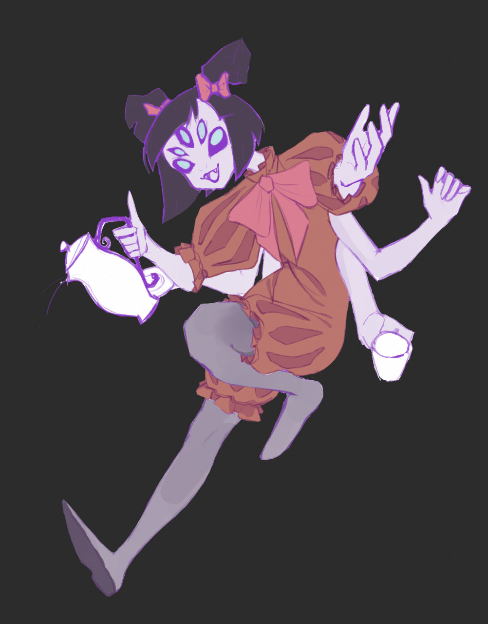 Muffet undertale by glokch -- Fur Affinity [dot] net