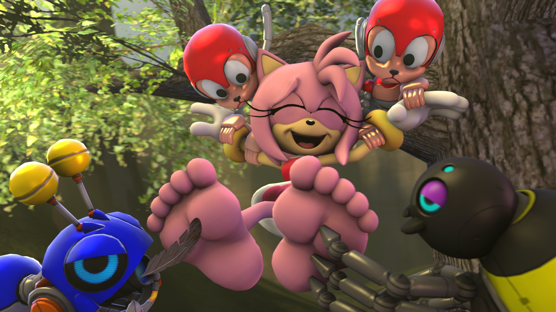 SFM) Tickling Ambush by GloomyKhlaris -- Fur Affinity [dot] net