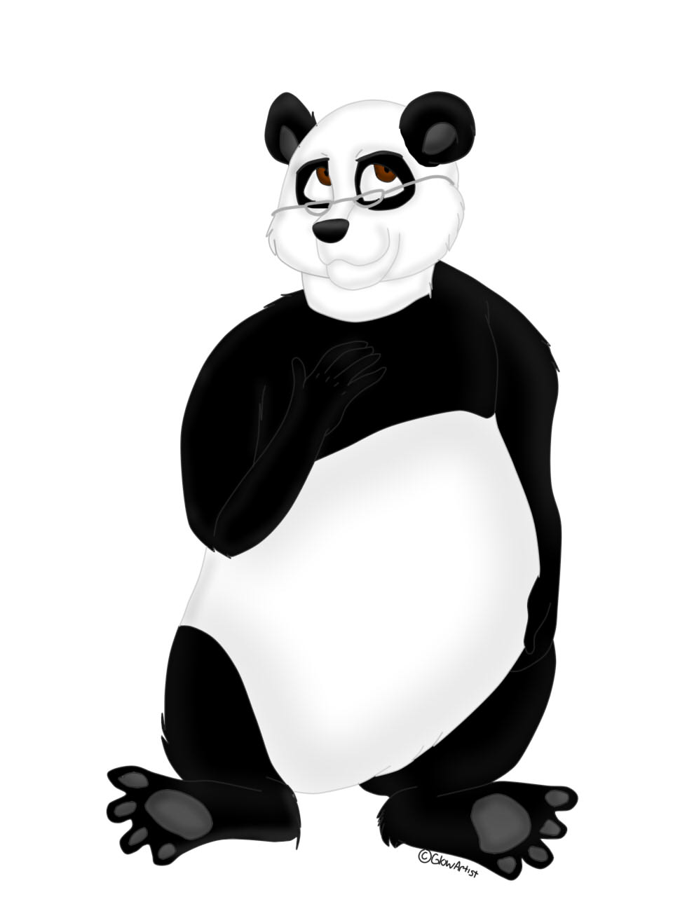 Panda by GlowDragon -- Fur Affinity [dot] net