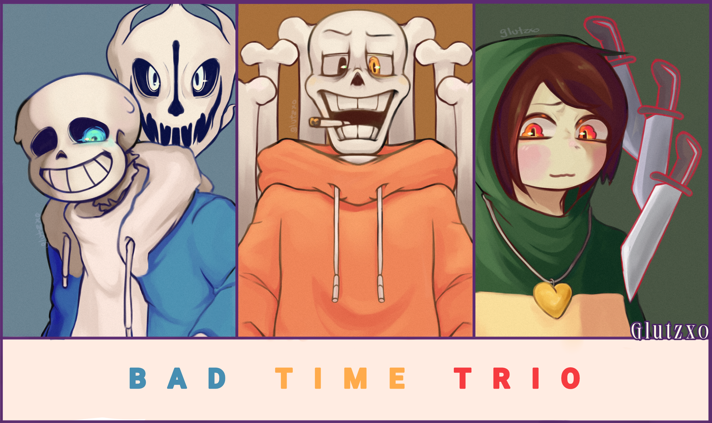 Undertale Au Fanart!~ by Glutzxo -- Fur Affinity [dot] net