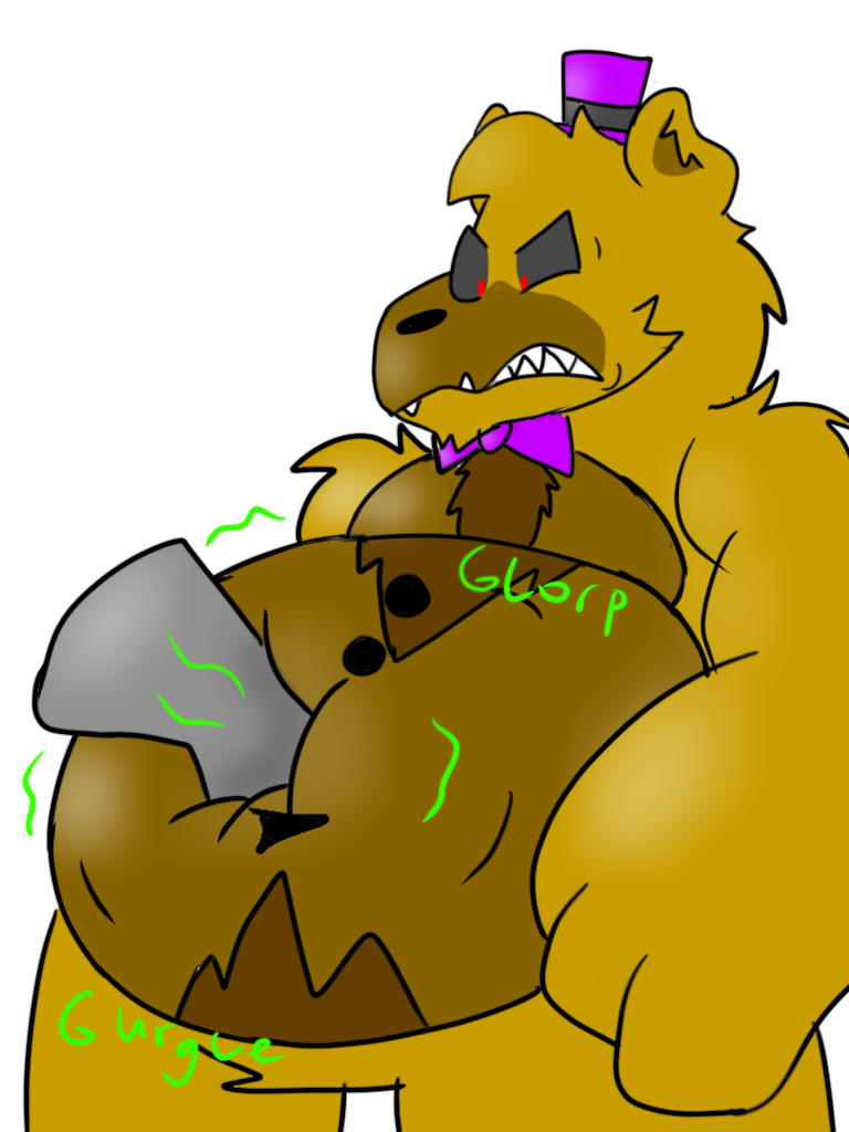 Withered Freddy Belly! by GmBoi -- Fur Affinity [dot] net