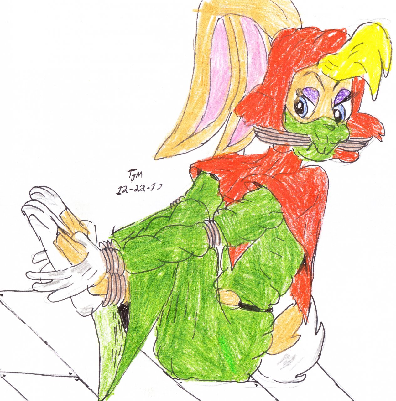 BURQA BONDGE Lola Bunny by godzilla713 -- Fur Affinity [dot] net