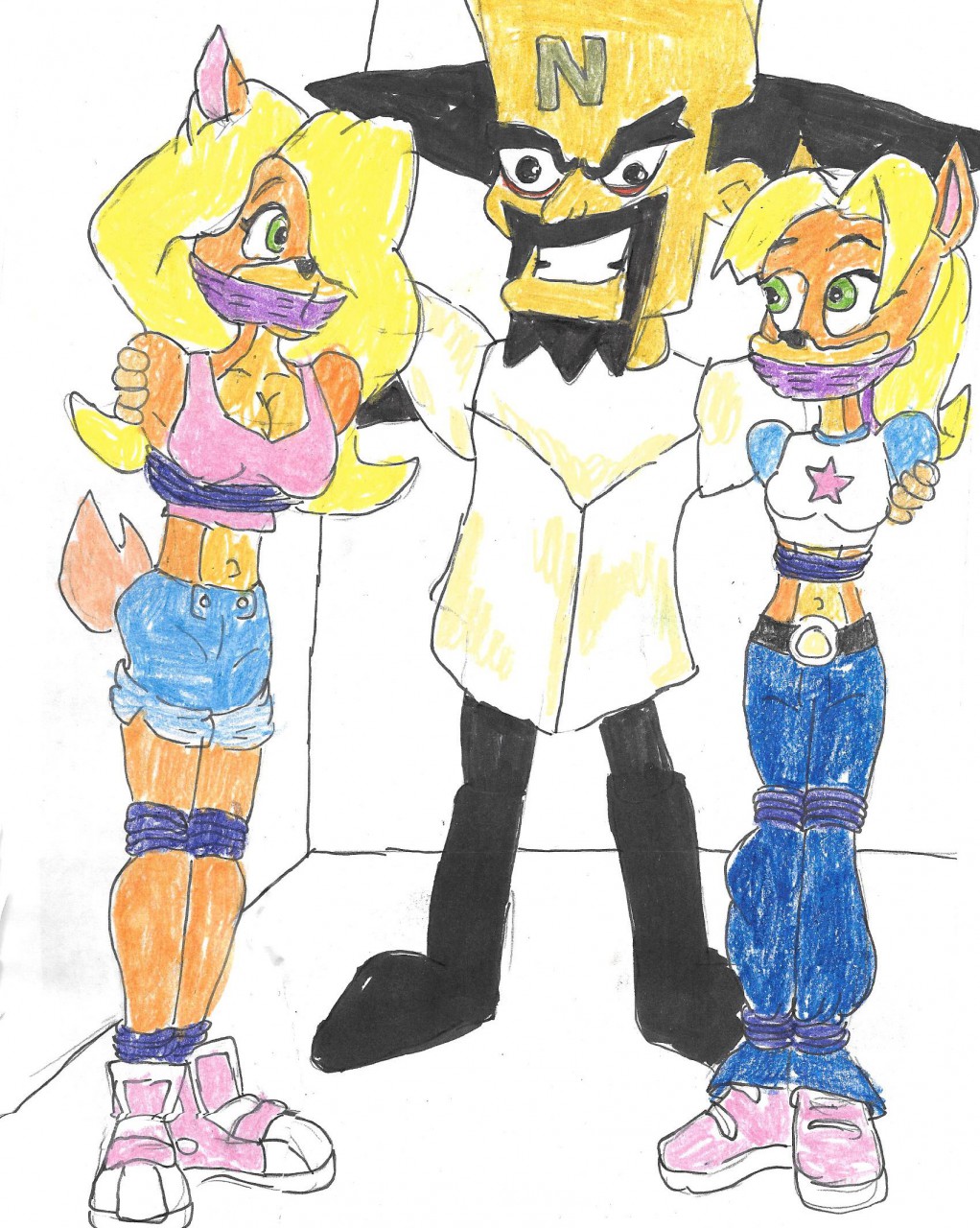 mitty✳︎ 様宛Coco Bandicoot & Jet Pack Coco Bandicoot PSX [CRASH BANDICOOT] by JetPaper on DeviantArt