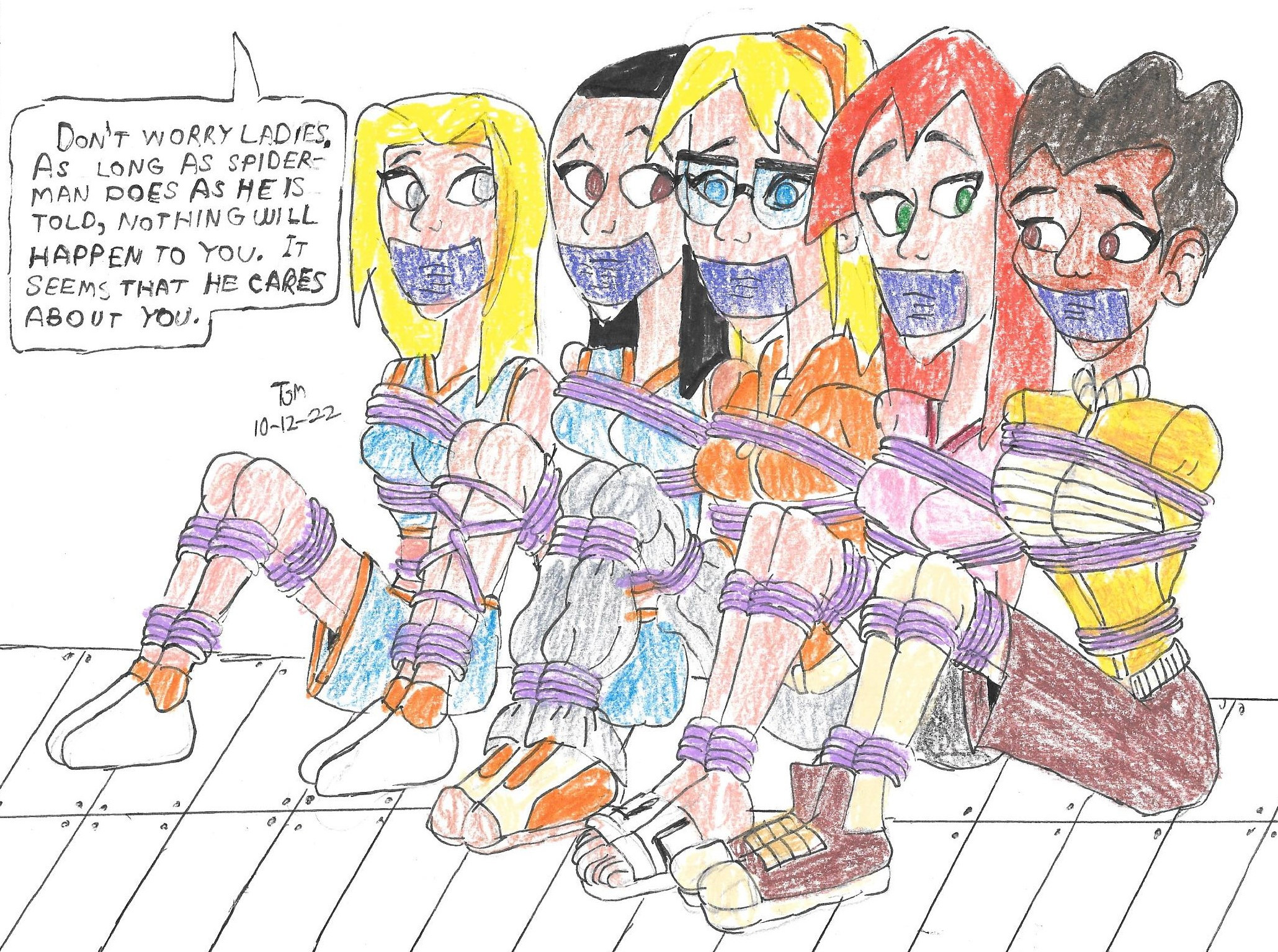 Silenced Spider Gals Grabbed by godzilla713 -- Fur Affinity [dot] net