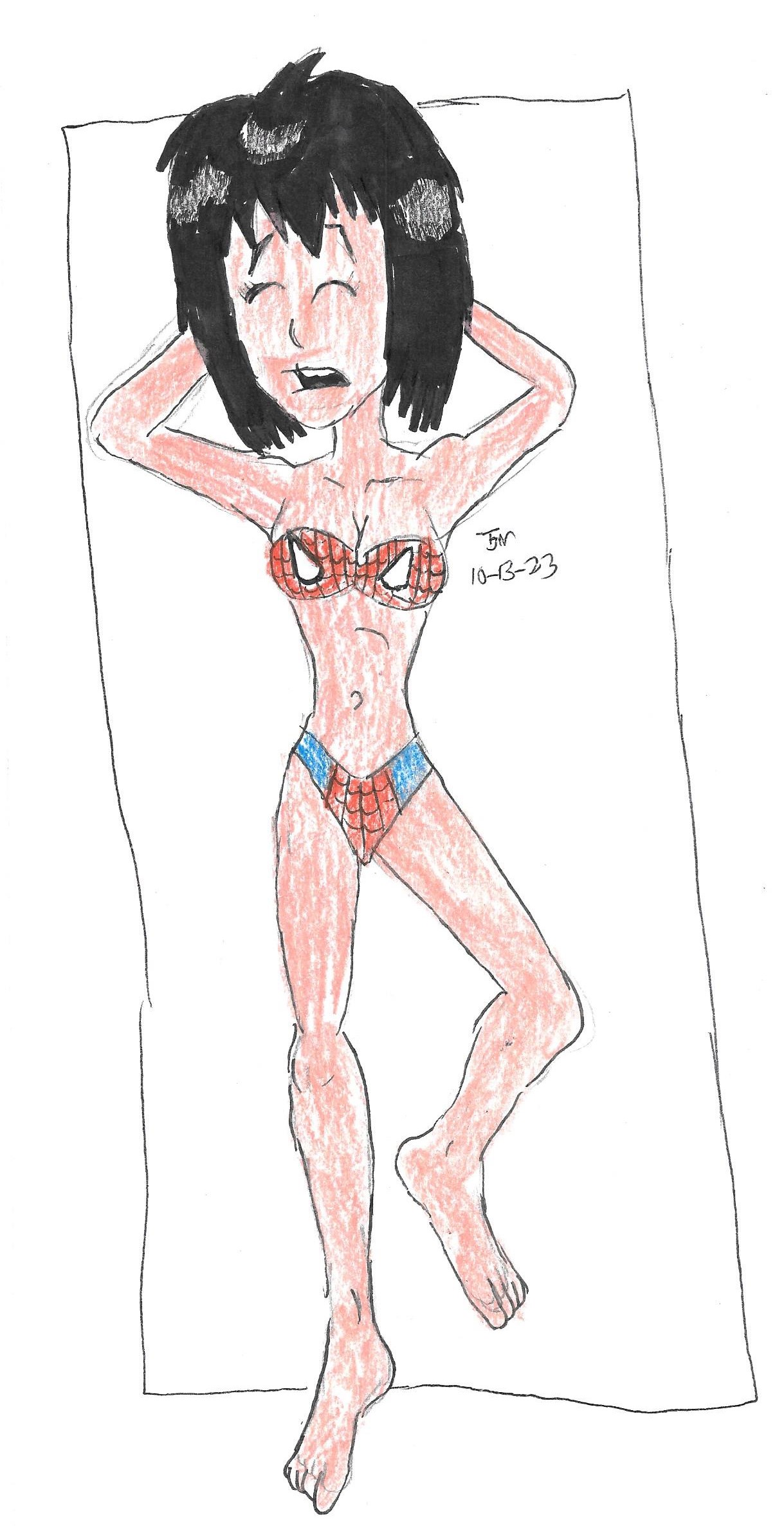 SNORING BEACH Peni Parker by godzilla713 -- Fur Affinity [dot] net