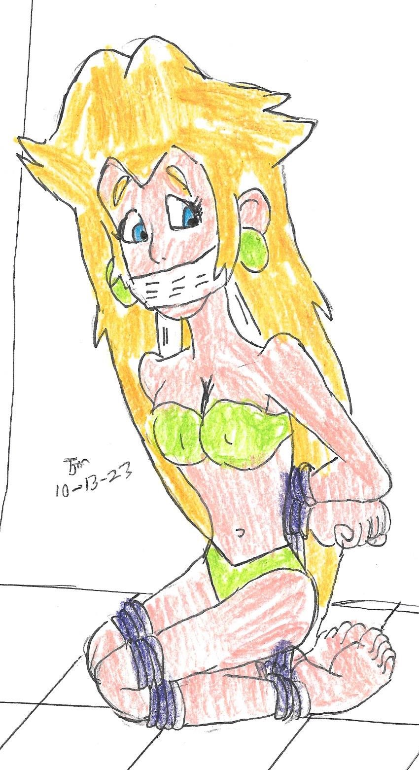 BIKINI BOUND Princess Peach Toadstool by godzilla713 -- Fur Affinity [dot]  net