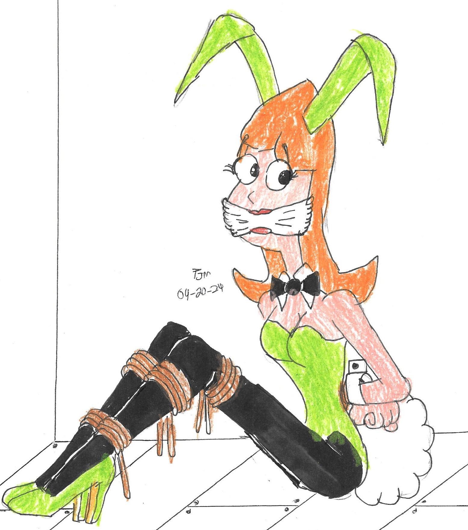 BUNNY SNARED Candace Flynn by godzilla713 -- Fur Affinity