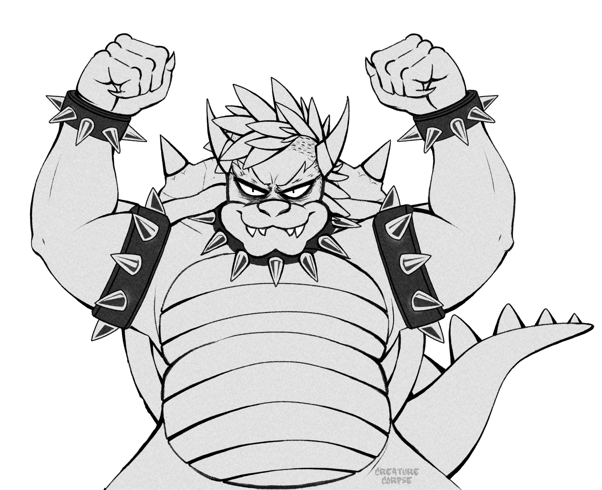 Bowser Para Colorear 2 by Shinjikuppa -- Fur Affinity [dot] net