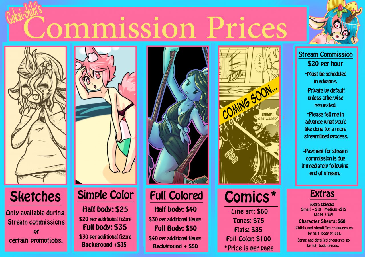 Commission Prices By Gokai Chibisu Fur Affinity [dot] Net