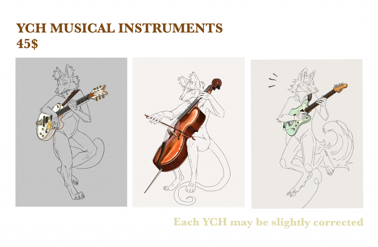 Image Details IST_15213_13504 - Sketch musical instruments. Drum harp flute  synthesizer accordion guitar trumpet cello. Music vintage outline hand  drawn vector set. Drum and trumpet, outline cello and guitar illustration. Sketch  musical