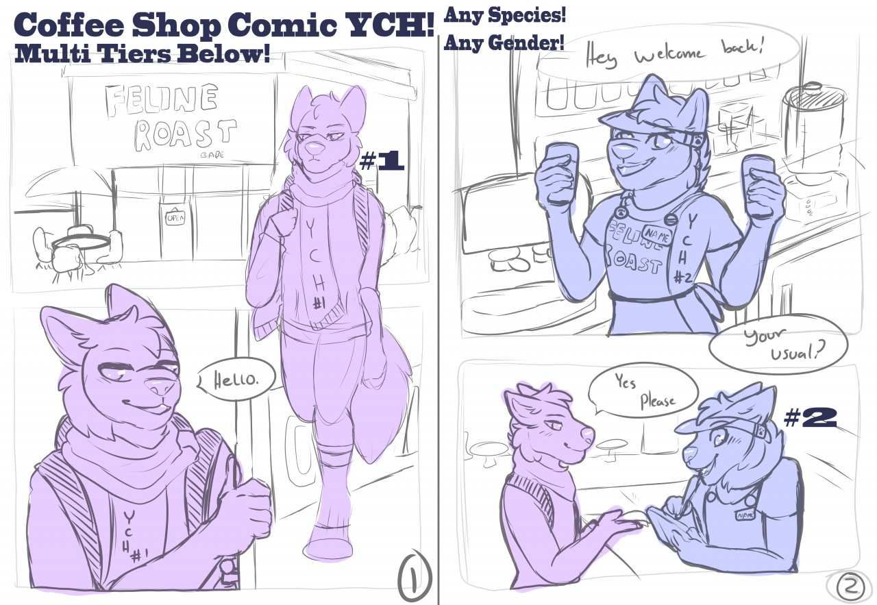 YCH Just Chatting (Comic) - UnboundedMoo's Ko-fi Shop - Ko-fi