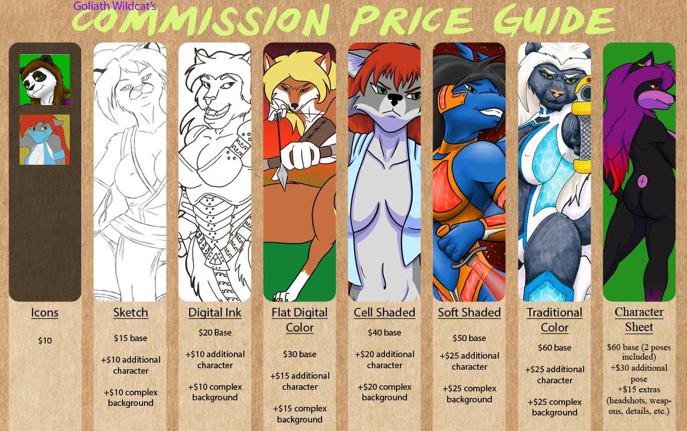 COMMISSION GUIDE - LATE 2023 by InsaneEighteen -- Fur Affinity [dot] net