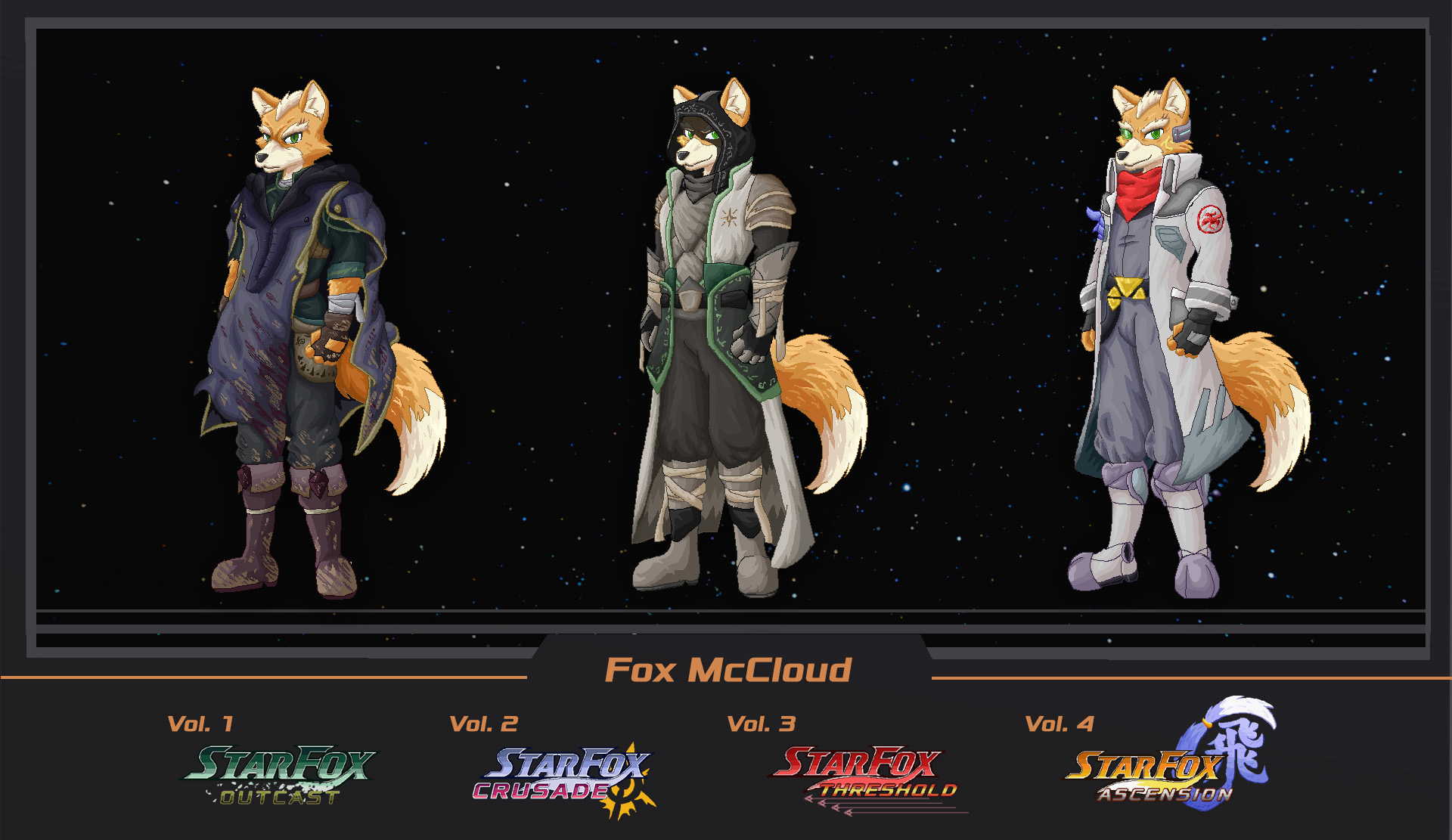 Star Fox Outcast Concept - Fox Sprites by Gomerz22 -- Fur Affinity [dot ...