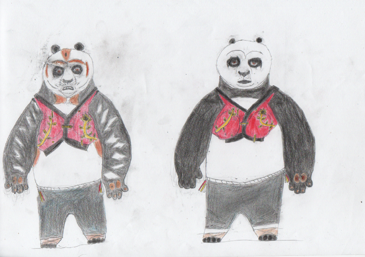 kung fu panda 2 po and tigress