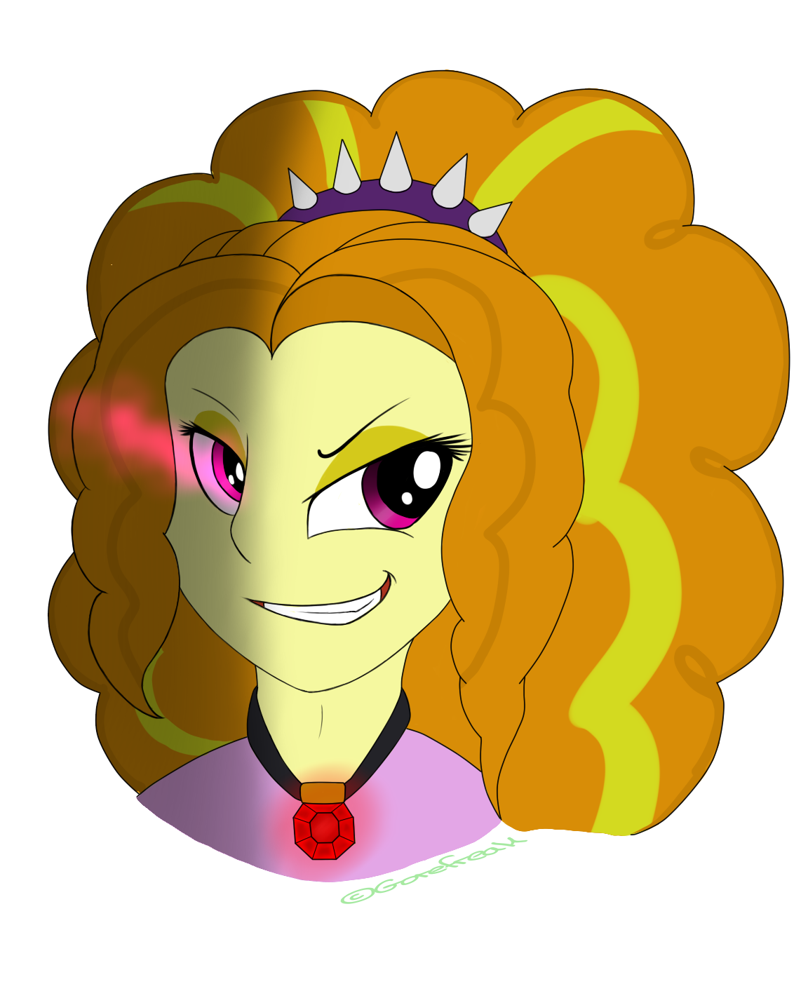 Adagio Dazzle (version 2) ~ by gorefreakft.mlpkeepyoualive -- Fur Affinity  [dot] net