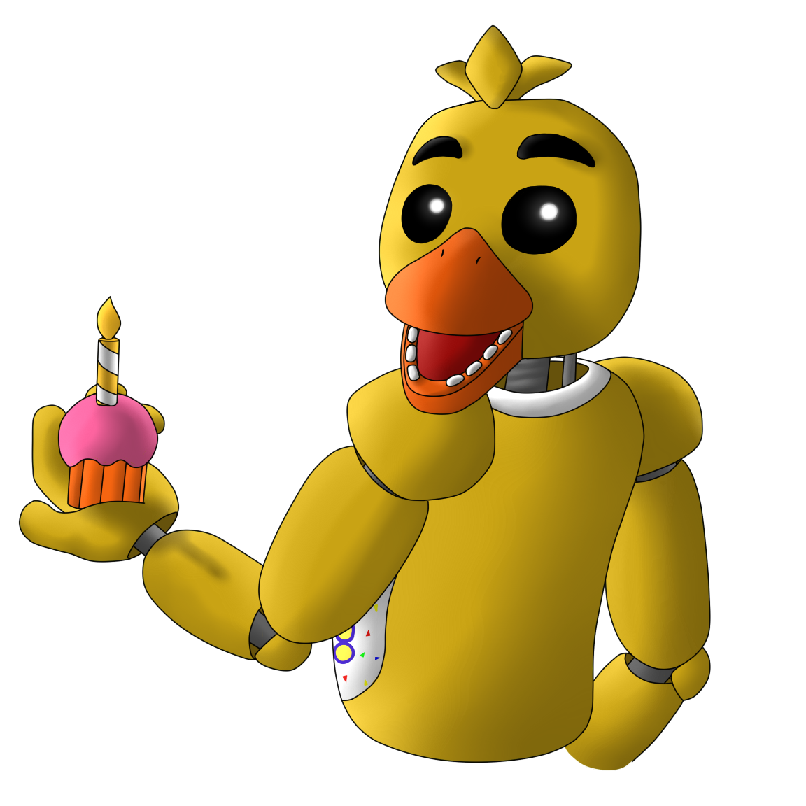 It's me Chica the Chicken - FNaF Fanart Shading. 