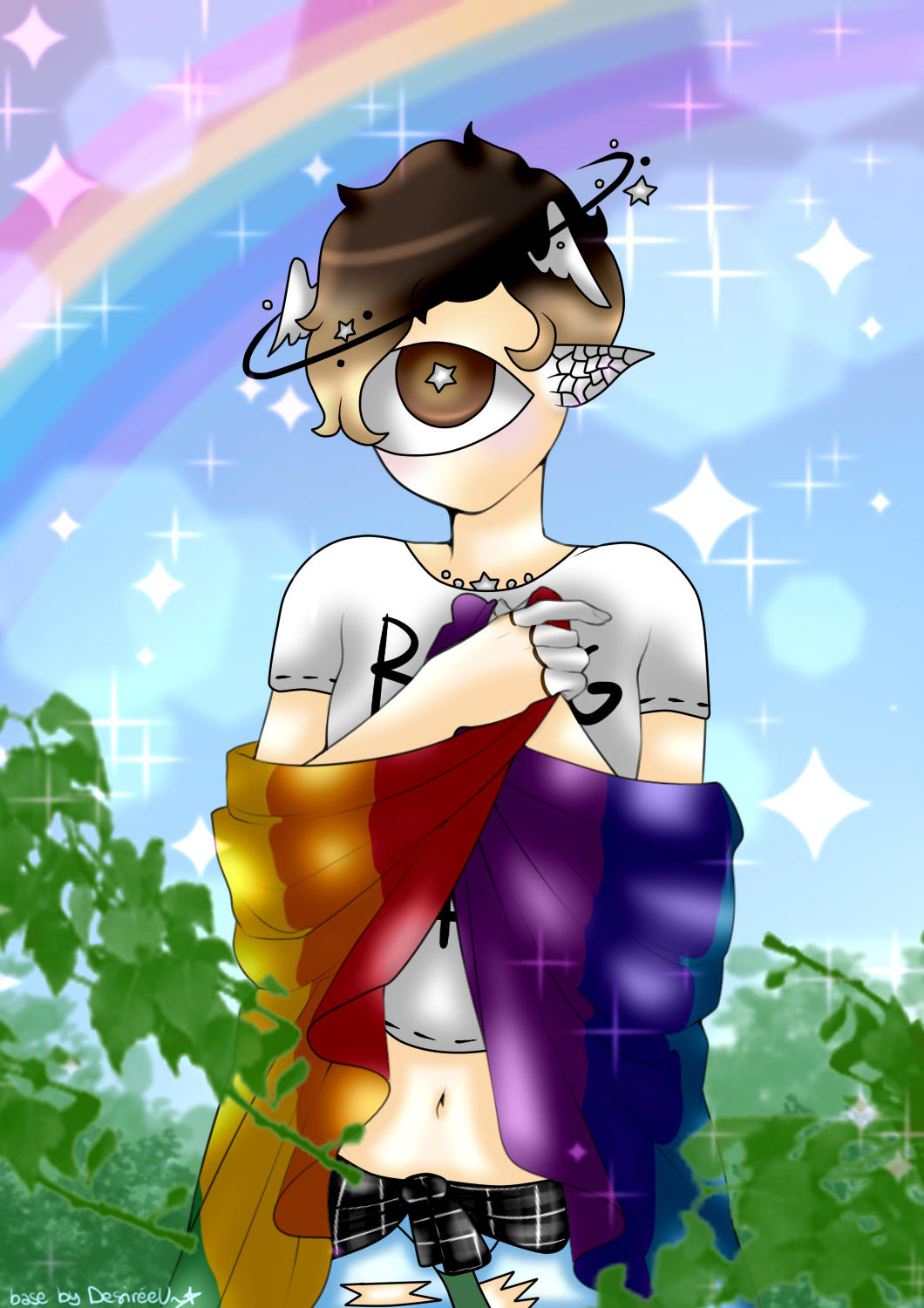 Warren Gay Pride..~ (Art Trade) by GothicKhaldia -- Fur Affinity [dot] net