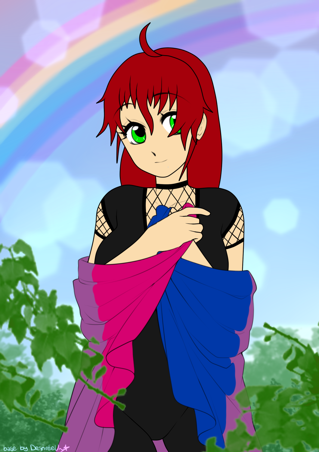 Akairan Bisexual Pride..~ (Example Gift) by GothicKhaldia -- Fur Affinity  [dot] net