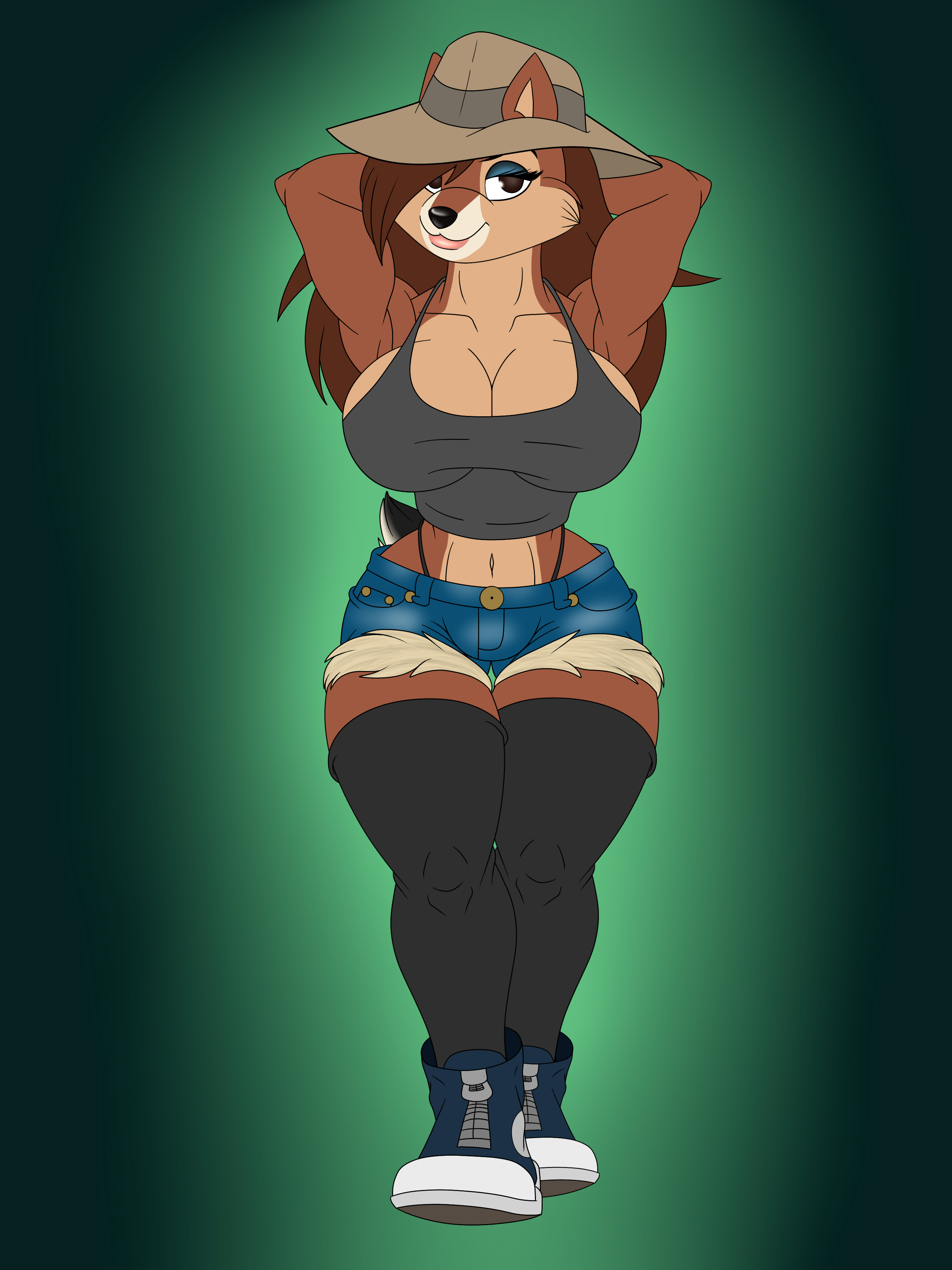 Rule 63 Chip Flats V2 by Gothkat21 -- Fur Affinity [dot] net