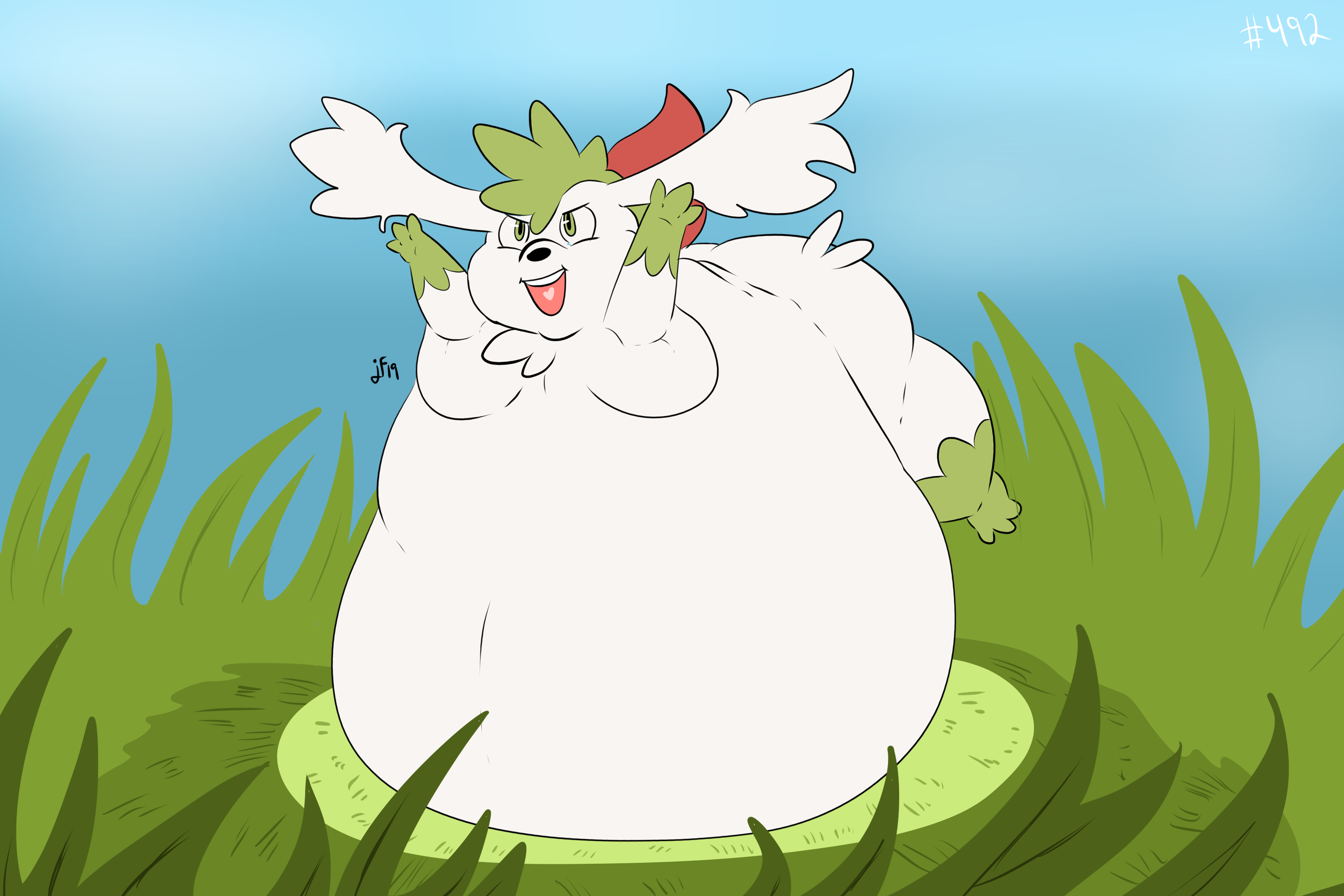 Shaymin Sky Frome by Sioteru -- Fur Affinity [dot] net