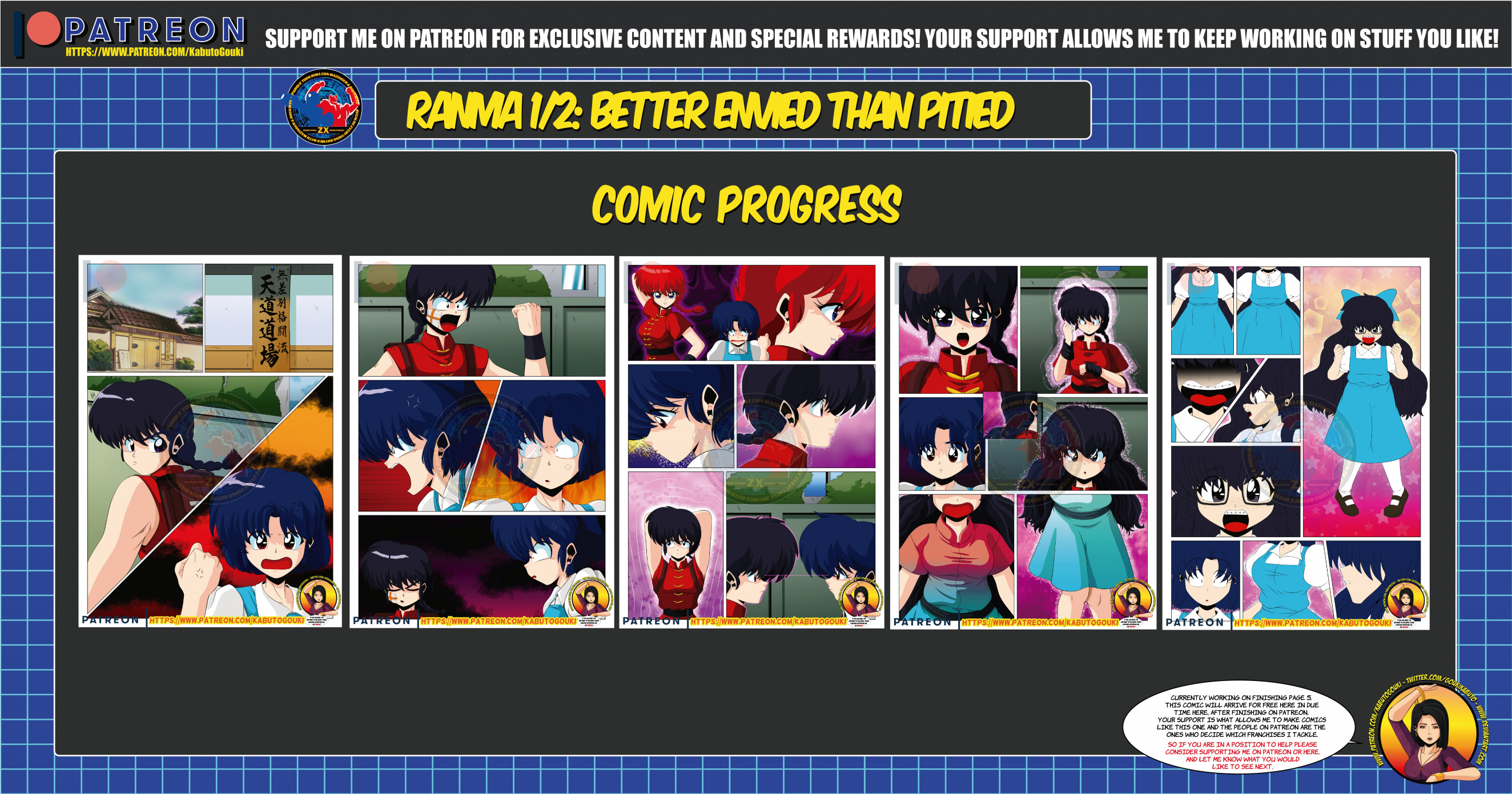 Preview) Ranma:better envied than pitied Progress by GoukiKabuto -- Fur  Affinity [dot] net