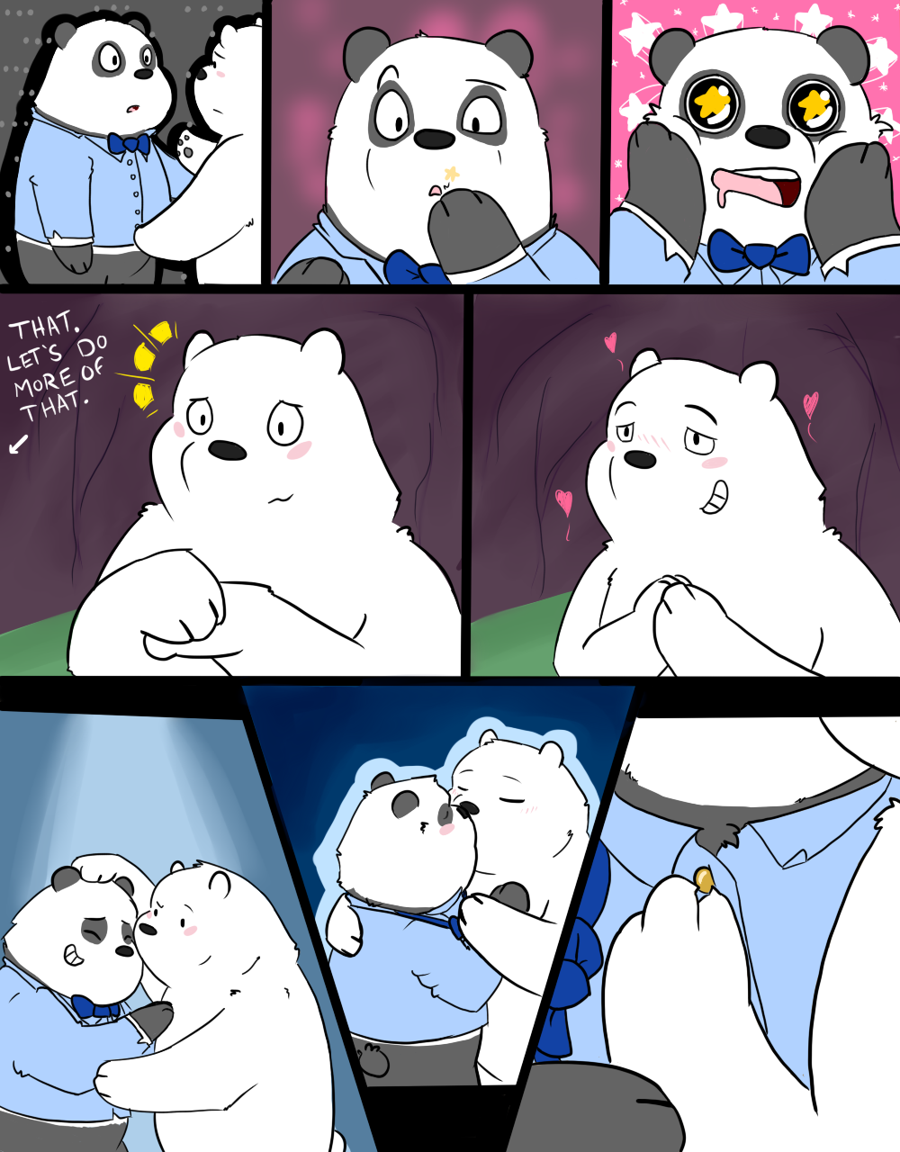 Panda x ice bear