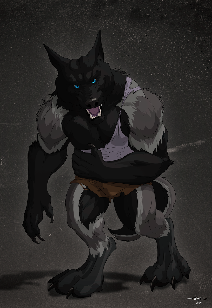 Night Of The Werewolf by -CedarWolf -- Fur Affinity [dot] net