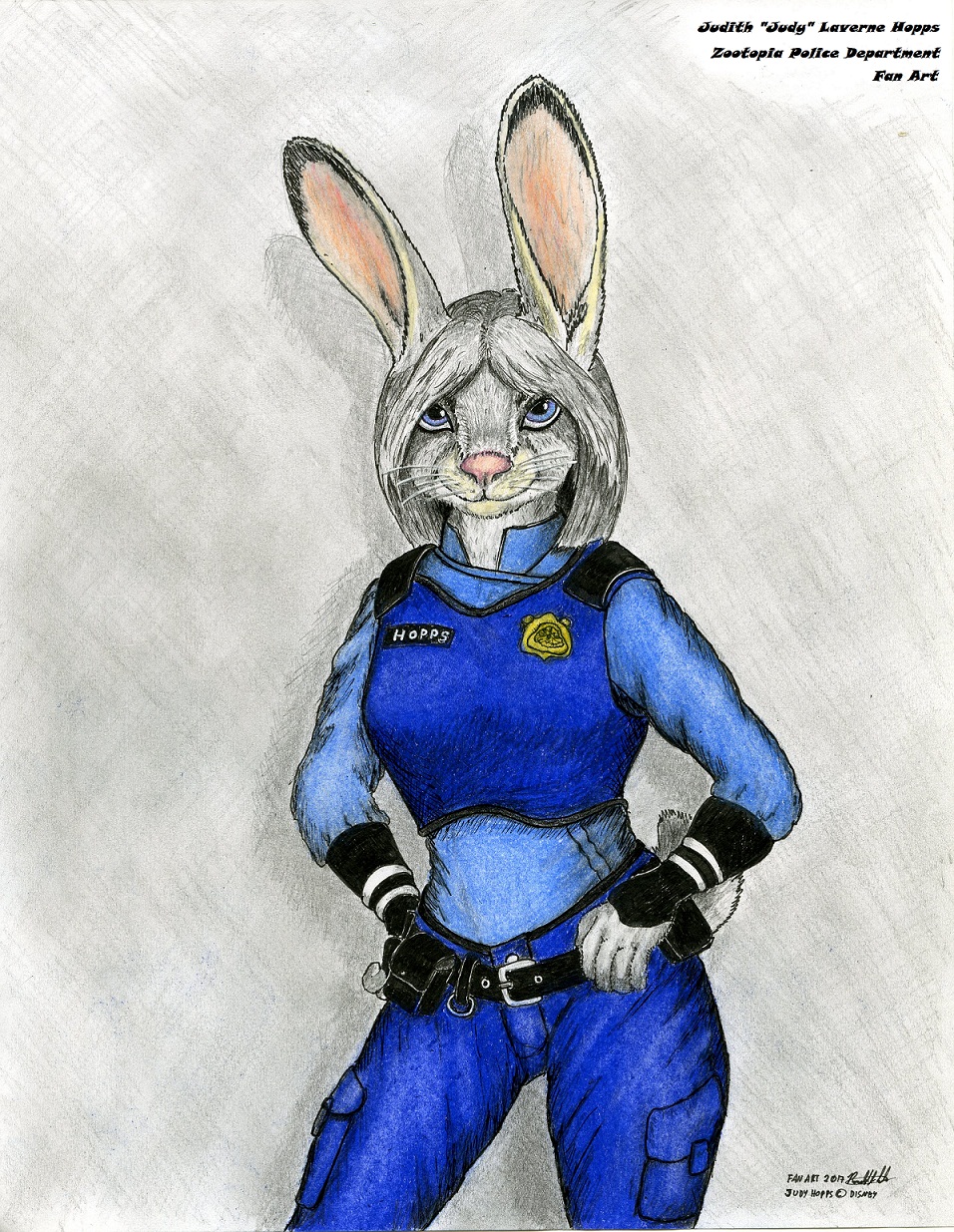 OFFICER JUDY HOPPS ~of the Zootopia Police Department