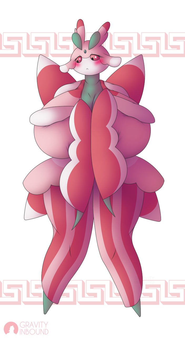 Self-consciously Well Endowed Lurantis Lady by gravityinbound -- Fur  Affinity [dot] net