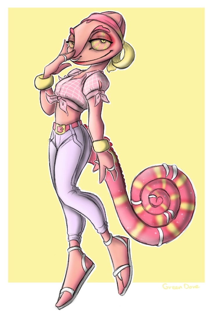 chameleon by GreenDove1999 -- Fur Affinity [dot] net